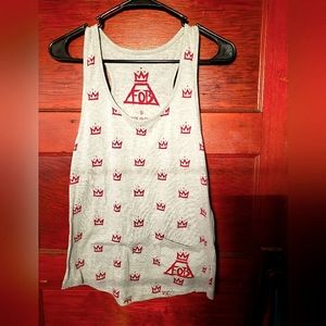 Fall Out Boy Hot Topic Small Burgundy & Grey